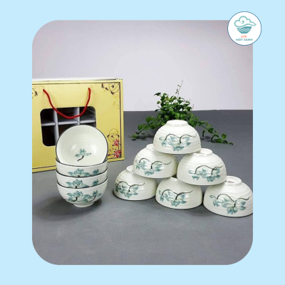 Bát sứ ăn cơm – lựa chọn tinh tế cho bữa cơm gia đình Việt