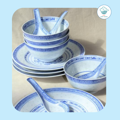 Bát sứ ăn cơm – lựa chọn tinh tế cho bữa cơm gia đình Việt